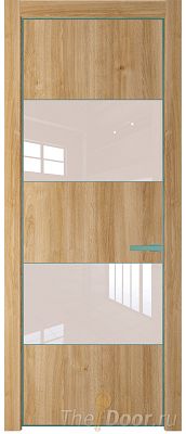 Дверь Profil Doors 22NE цвет Дуб Карамель кромка Мята стекло Lacobel Перламутровый лак Дверь Profil Doors 22NE цвет Дуб Карамель кромка Мята стекло Lacobel Перламутровый лак
