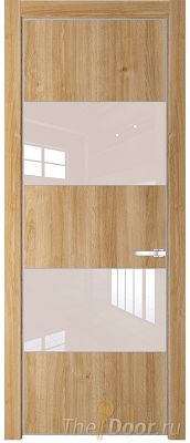 Дверь Profil Doors 22NE цвет Дуб Карамель кромка Серебро стекло Lacobel Перламутровый лак Дверь Profil Doors 22NE цвет Дуб Карамель кромка Серебро стекло Lacobel Перламутровый лак