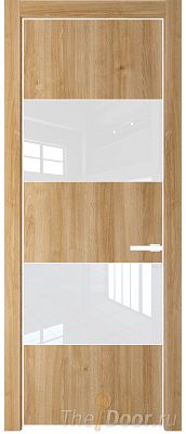 Дверь Profil Doors 22NE цвет Дуб Карамель кромка Вайт стекло Lacobel лак Классик Дверь Profil Doors 22NE цвет Дуб Карамель кромка Вайт стекло Lacobel лак Классик