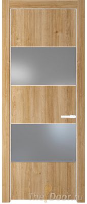 Дверь Profil Doors 22NE цвет Дуб Карамель кромка Вайт стекло Lacobel Серебро Матлак Дверь Profil Doors 22NE цвет Дуб Карамель кромка Вайт стекло Lacobel Серебро Матлак