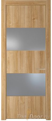 Дверь Profil Doors 22NE цвет Дуб Карамель кромка Золото стекло Lacobel Серебро Матлак Дверь Profil Doors 22NE цвет Дуб Карамель кромка Золото стекло Lacobel Серебро Матлак