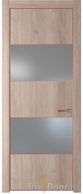 Дверь Profil Doors 22NE цвет Дуб Сонома кромка Бронза стекло Lacobel Серебро Матлак Дверь Profil Doors 22NE цвет Дуб Сонома кромка Бронза стекло Lacobel Серебро Матлак