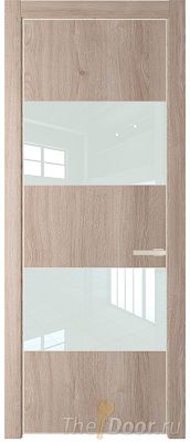 Дверь Profil Doors 22NE цвет Дуб Сонома кромка Крем Магнолия стекло Lacobel Белый лак Дверь Profil Doors 22NE цвет Дуб Сонома кромка Крем Магнолия стекло Lacobel Белый лак