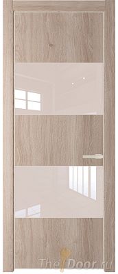 Дверь Profil Doors 22NE цвет Дуб Сонома кромка Крем Магнолия стекло Lacobel Перламутровый лак Дверь Profil Doors 22NE цвет Дуб Сонома кромка Крем Магнолия стекло Lacobel Перламутровый лак