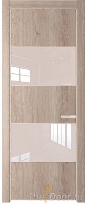Дверь Profil Doors 22NE цвет Дуб Сонома кромка Крем Вайт стекло Lacobel Перламутровый лак Дверь Profil Doors 22NE цвет Дуб Сонома кромка Крем Вайт стекло Lacobel Перламутровый лак