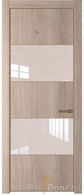 Дверь Profil Doors 22NE цвет Дуб Сонома кромка Шампань стекло Lacobel Перламутровый лак Дверь Profil Doors 22NE цвет Дуб Сонома кромка Шампань стекло Lacobel Перламутровый лак