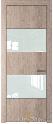 Дверь Profil Doors 22NE цвет Дуб Сонома кромка Смоки стекло Lacobel Белый лак Дверь Profil Doors 22NE цвет Дуб Сонома кромка Смоки стекло Lacobel Белый лак