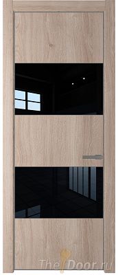 Дверь Profil Doors 22NE цвет Дуб Сонома кромка Смоки стекло Lacobel Черный лак Дверь Profil Doors 22NE цвет Дуб Сонома кромка Смоки стекло Lacobel Черный лак