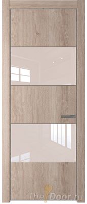 Дверь Profil Doors 22NE цвет Дуб Сонома кромка Смоки стекло Lacobel Перламутровый лак Дверь Profil Doors 22NE цвет Дуб Сонома кромка Смоки стекло Lacobel Перламутровый лак