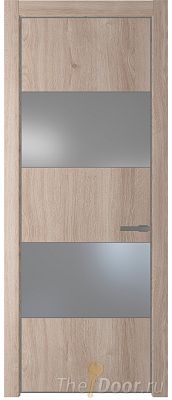 Дверь Profil Doors 22NE цвет Дуб Сонома кромка Смоки стекло Lacobel Серебро Матлак Дверь Profil Doors 22NE цвет Дуб Сонома кромка Смоки стекло Lacobel Серебро Матлак