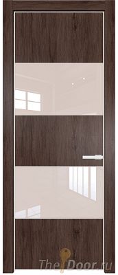 Дверь Profil Doors 22NE цвет Дуб Тобакко кромка Белый матовый RAL9003 стекло Lacobel Перламутровый лак Дверь Profil Doors 22NE цвет Дуб Тобакко кромка Белый матовый RAL9003 стекло Lacobel Перламутровый лак