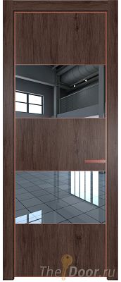 Дверь Profil Doors 22NE цвет Дуб Тобакко кромка Бронза стекло Зеркало Дверь Profil Doors 22NE цвет Дуб Тобакко кромка Бронза стекло Зеркало