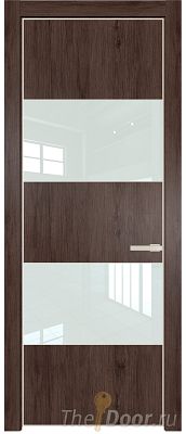 Дверь Profil Doors 22NE цвет Дуб Тобакко кромка Крем Магнолия стекло Lacobel Белый лак Дверь Profil Doors 22NE цвет Дуб Тобакко кромка Крем Магнолия стекло Lacobel Белый лак