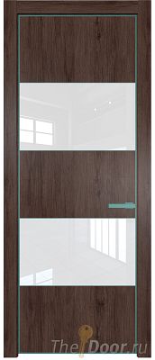 Дверь Profil Doors 22NE цвет Дуб Тобакко кромка Мята стекло Lacobel лак Классик Дверь Profil Doors 22NE цвет Дуб Тобакко кромка Мята стекло Lacobel лак Классик
