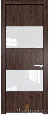 Дверь Profil Doors 22NE цвет Дуб Тобакко кромка Серебро стекло Lacobel лак Классик Дверь Profil Doors 22NE цвет Дуб Тобакко кромка Серебро стекло Lacobel лак Классик