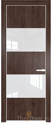 Дверь Profil Doors 22NE цвет Дуб Тобакко кромка Вайт стекло Lacobel лак Классик Дверь Profil Doors 22NE цвет Дуб Тобакко кромка Вайт стекло Lacobel лак Классик