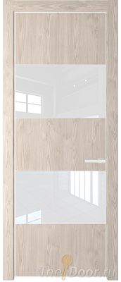 Дверь Profil Doors 22NE цвет Каштан Светлый кромка Белый матовый RAL9003 стекло Lacobel лак Классик Дверь Profil Doors 22NE цвет Каштан Светлый кромка Белый матовый RAL9003 стекло Lacobel лак Классик