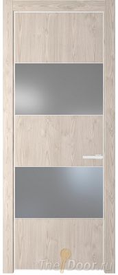 Дверь Profil Doors 22NE цвет Каштан Светлый кромка Белый матовый RAL9003 стекло Lacobel Серебро Матлак Дверь Profil Doors 22NE цвет Каштан Светлый кромка Белый матовый RAL9003 стекло Lacobel Серебро Матлак