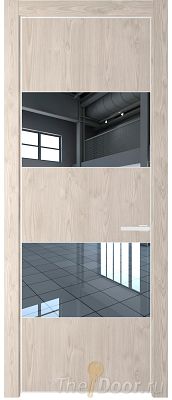 Дверь Profil Doors 22NE цвет Каштан Светлый кромка Белый матовый RAL9003 стекло Зеркало Дверь Profil Doors 22NE цвет Каштан Светлый кромка Белый матовый RAL9003 стекло Зеркало