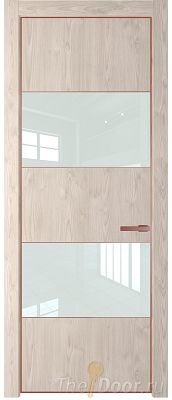 Дверь Profil Doors 22NE цвет Каштан Светлый кромка Бронза стекло Lacobel Белый лак Дверь Profil Doors 22NE цвет Каштан Светлый кромка Бронза стекло Lacobel Белый лак
