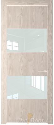 Дверь Profil Doors 22NE цвет Каштан Светлый кромка Крем Вайт стекло Lacobel Белый лак Дверь Profil Doors 22NE цвет Каштан Светлый кромка Крем Вайт стекло Lacobel Белый лак