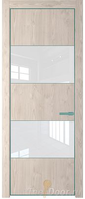 Дверь Profil Doors 22NE цвет Каштан Светлый кромка Мята стекло Lacobel лак Классик Дверь Profil Doors 22NE цвет Каштан Светлый кромка Мята стекло Lacobel лак Классик