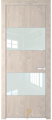 Дверь Profil Doors 22NE цвет Каштан Светлый кромка Серебро стекло Lacobel Белый лак Дверь Profil Doors 22NE цвет Каштан Светлый кромка Серебро стекло Lacobel Белый лак