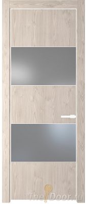 Дверь Profil Doors 22NE цвет Каштан Светлый кромка Вайт стекло Lacobel Серебро Матлак Дверь Profil Doors 22NE цвет Каштан Светлый кромка Вайт стекло Lacobel Серебро Матлак