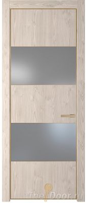 Дверь Profil Doors 22NE цвет Каштан Светлый кромка Золото стекло Lacobel Серебро Матлак Дверь Profil Doors 22NE цвет Каштан Светлый кромка Золото стекло Lacobel Серебро Матлак
