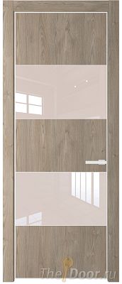 Дверь Profil Doors 22NE цвет Каштан Темный кромка Белый матовый RAL9003 стекло Lacobel Перламутровый лак Дверь Profil Doors 22NE цвет Каштан Темный кромка Белый матовый RAL9003 стекло Lacobel Перламутровый лак