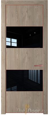 Дверь Profil Doors 22NE цвет Каштан Темный кромка Бронза стекло Lacobel Черный лак Дверь Profil Doors 22NE цвет Каштан Темный кромка Бронза стекло Lacobel Черный лак