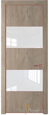 Дверь Profil Doors 22NE цвет Каштан Темный кромка Бронза стекло Lacobel лак Классик Дверь Profil Doors 22NE цвет Каштан Темный кромка Бронза стекло Lacobel лак Классик