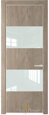 Дверь Profil Doors 22NE цвет Каштан Темный кромка Крем Магнолия стекло Lacobel Белый лак Дверь Profil Doors 22NE цвет Каштан Темный кромка Крем Магнолия стекло Lacobel Белый лак