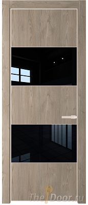 Дверь Profil Doors 22NE цвет Каштан Темный кромка Крем Вайт стекло Lacobel Черный лак Дверь Profil Doors 22NE цвет Каштан Темный кромка Крем Вайт стекло Lacobel Черный лак