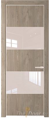 Дверь Profil Doors 22NE цвет Каштан Темный кромка Крем Вайт стекло Lacobel Перламутровый лак Дверь Profil Doors 22NE цвет Каштан Темный кромка Крем Вайт стекло Lacobel Перламутровый лак