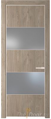 Дверь Profil Doors 22NE цвет Каштан Темный кромка Крем Вайт стекло Lacobel Серебро Матлак Дверь Profil Doors 22NE цвет Каштан Темный кромка Крем Вайт стекло Lacobel Серебро Матлак