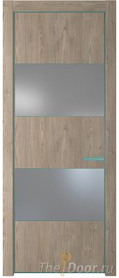 Дверь Profil Doors 22NE цвет Каштан Темный кромка Мята стекло Lacobel Серебро Матлак Дверь Profil Doors 22NE цвет Каштан Темный кромка Мята стекло Lacobel Серебро Матлак