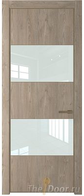 Дверь Profil Doors 22NE цвет Каштан Темный кромка Шампань стекло Lacobel Белый лак Дверь Profil Doors 22NE цвет Каштан Темный кромка Шампань стекло Lacobel Белый лак