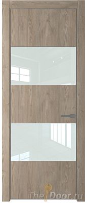 Дверь Profil Doors 22NE цвет Каштан Темный кромка Смоки стекло Lacobel Белый лак Дверь Profil Doors 22NE цвет Каштан Темный кромка Смоки стекло Lacobel Белый лак