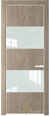 Дверь Profil Doors 22NE цвет Каштан Темный кромка Вайт стекло Lacobel Белый лак Дверь Profil Doors 22NE цвет Каштан Темный кромка Вайт стекло Lacobel Белый лак
