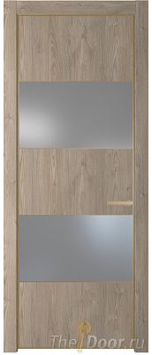 Дверь Profil Doors 22NE цвет Каштан Темный кромка Золото стекло Lacobel Серебро Матлак Дверь Profil Doors 22NE цвет Каштан Темный кромка Золото стекло Lacobel Серебро Матлак