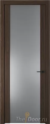 Дверь Profil Doors 1.13N.O цвет Орех шоколад стекло Матовое