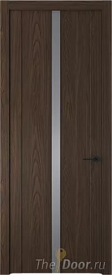 Дверь Profil Doors 1.8N.O цвет Орех шоколад стекло Матовое