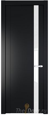 Дверь Profil Doors 1.2P цвет Блэк стекло Lacobel лак Классик Дверь Profil Doors 1.2P цвет Блэк стекло Lacobel лак Классик