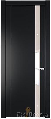 Дверь Profil Doors 1.2P цвет Блэк стекло Lacobel Перламутровый Лак Дверь Profil Doors 1.2P цвет Блэк стекло Lacobel Перламутровый Лак