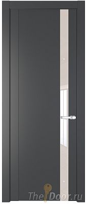 Дверь Profil Doors 1.2P цвет Графит стекло Lacobel Перламутровый Лак Дверь Profil Doors 1.2P цвет Графит стекло Lacobel Перламутровый Лак
