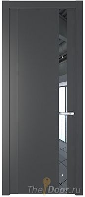 Дверь Profil Doors 1.2P цвет Графит стекло Зеркало Дверь Profil Doors 1.2P цвет Графит стекло Зеркало