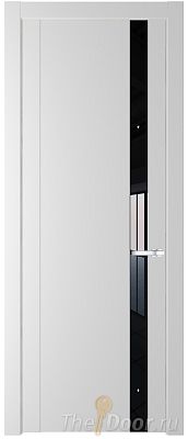 Дверь Profil Doors 1.2P цвет Крем Вайт стекло Lacobel Черный Лак Дверь Profil Doors 1.2P цвет Крем Вайт стекло Lacobel Черный Лак