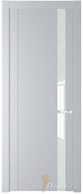 Дверь Profil Doors 1.2P цвет Лайт Грей стекло Lacobel Белый Лак Дверь Profil Doors 1.2P цвет Лайт Грей стекло Lacobel Белый Лак