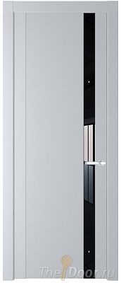 Дверь Profil Doors 1.2P цвет Лайт Грей стекло Lacobel Черный Лак Дверь Profil Doors 1.2P цвет Лайт Грей стекло Lacobel Черный Лак
